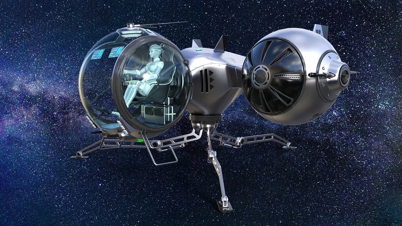 UFO and alien